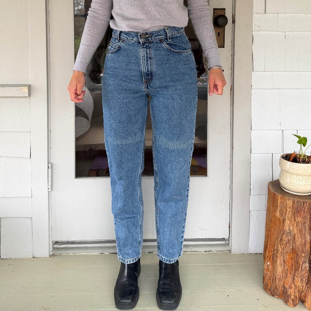 Orange Tab Levis - image 1